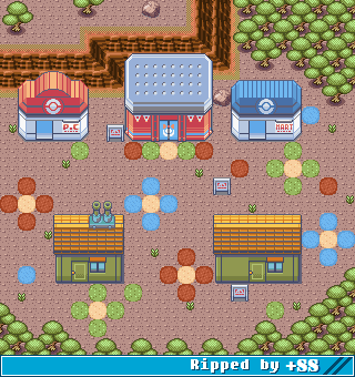 Pokémon Quartz (Hack) - Polkadot Town
