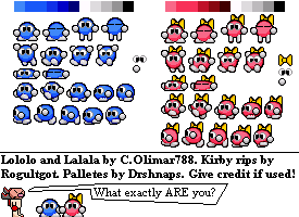 Kirby Customs - Lololo & Lalala