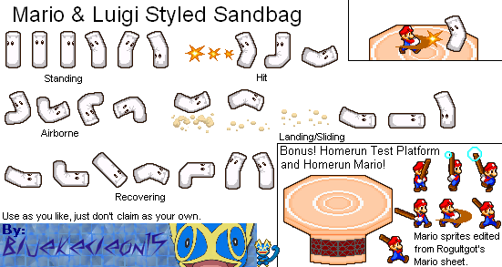 Super Smash Bros. Customs - Sandbag
