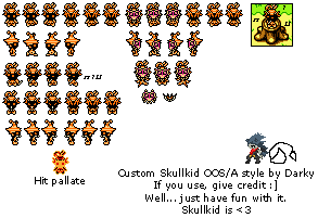 Skull Kid (Zelda Game Boy-Style)