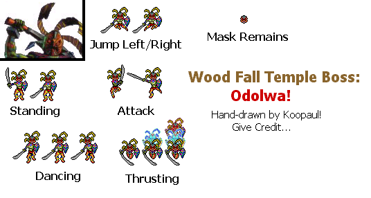 The Legend of Zelda Customs - Odolwa (A Link to the Past-Style)