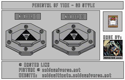 The Legend of Zelda Customs - Pedestal of Time (A Link to the Past-Style)