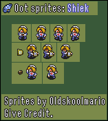 The Legend of Zelda Customs - Sheik (A Link to the Past-Style)