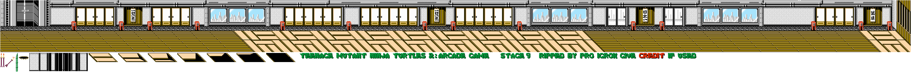 Teenage Mutant Ninja Turtles 2: The Arcade Game - Stage 09
