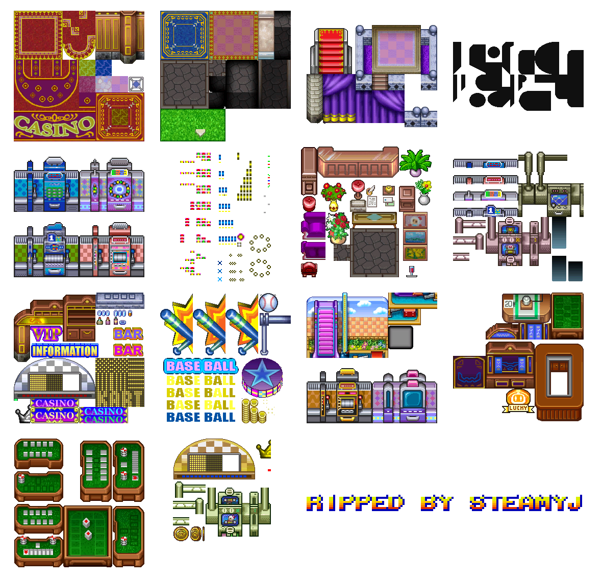 Bomberman Land 2 - Casino Tiles