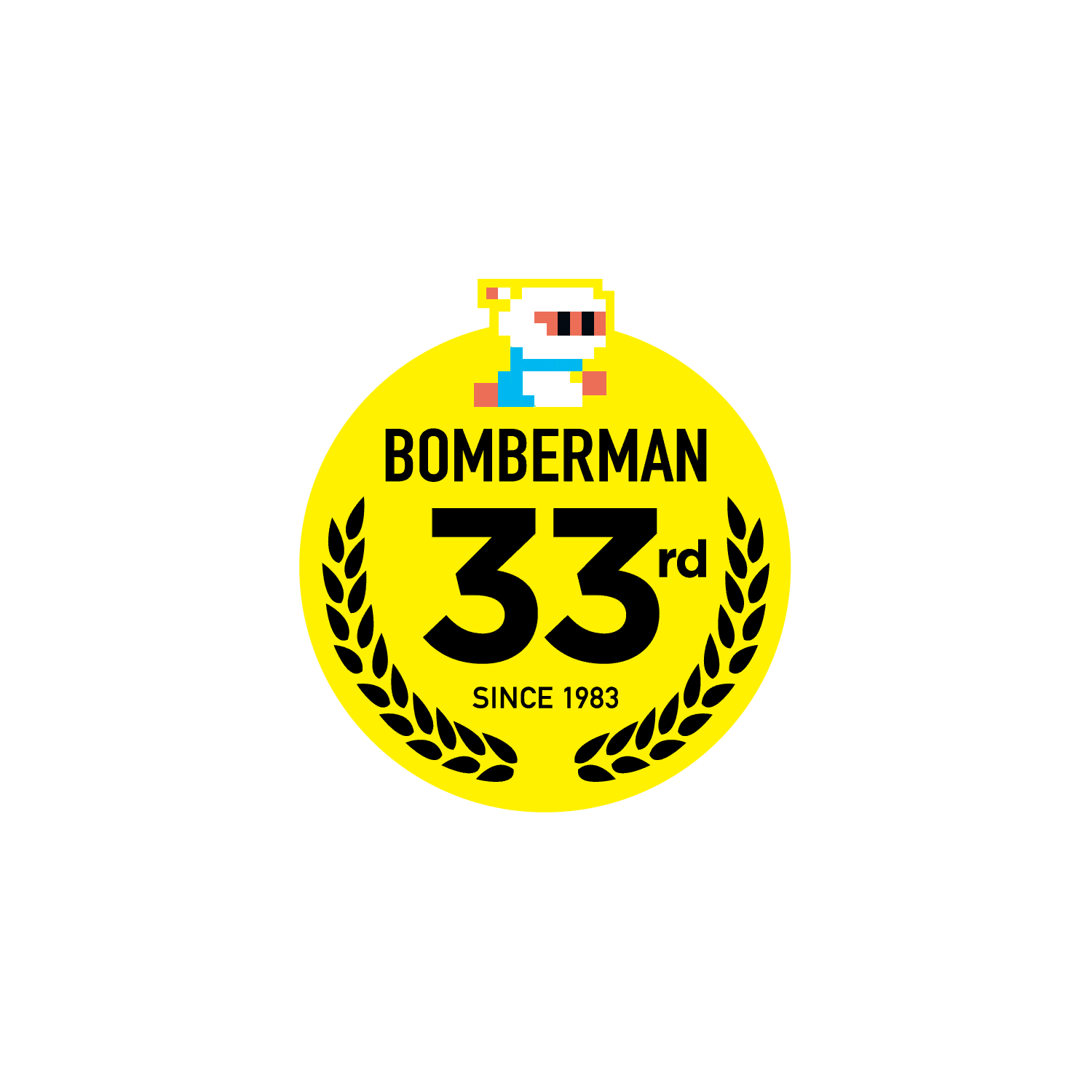 Super Bomberman R - 33rd Anniversary Logo