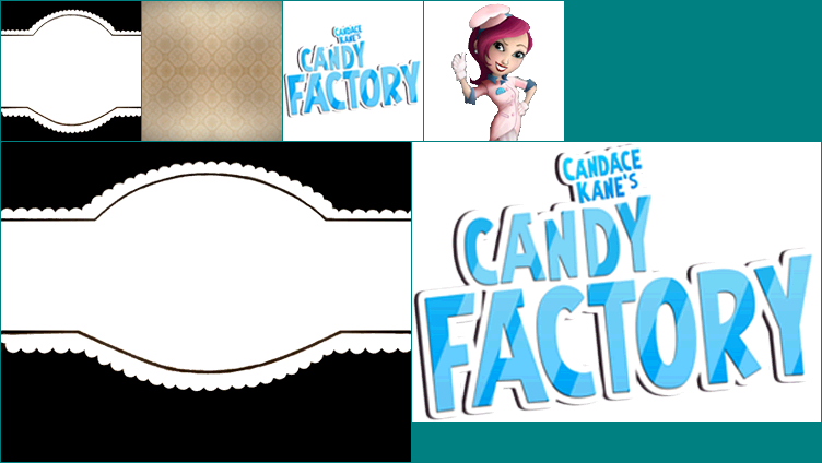 Candace Kane's Candy Factory - Save Icon and Banner