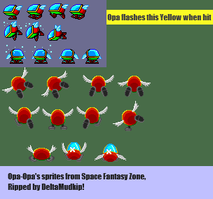 Space Fantasy Zone (Prototype) - Opa-Opa