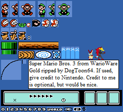 WarioWare Gold - Super Mario Bros. 3