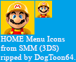 Super Mario Maker for Nintendo 3DS - HOME Menu Icons