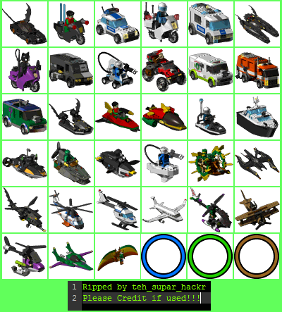 LEGO Batman - Vehicle Icons