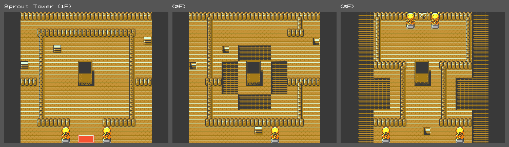 Pokémon Gold / Silver - Sprout Tower