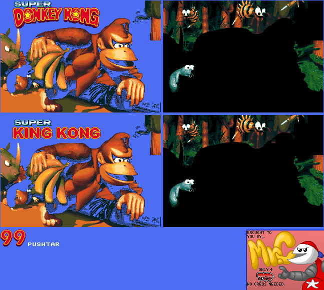 Super Donkey Kong 99 (Bootleg) - Title Screen