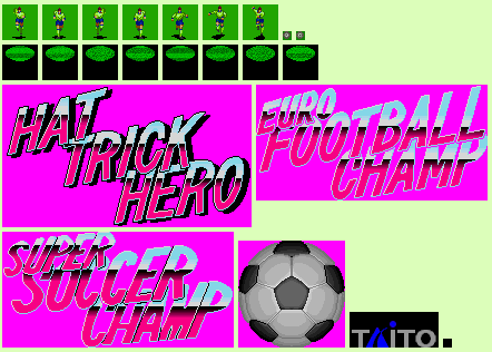 Super Soccer Champ / Hat Trick Hero / Euro Football Champ - Title Screen