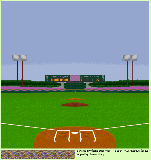 Super Power League (JPN) - Saitama (Pitcher/Batter View)