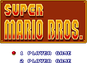 Super Mario World (Bootleg) - Super Mario Bros. Logo