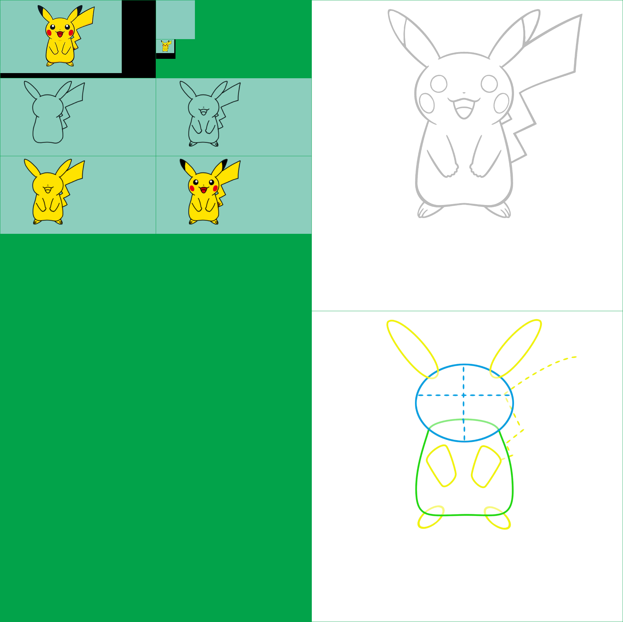 Pokémon Art Academy - Pikachu