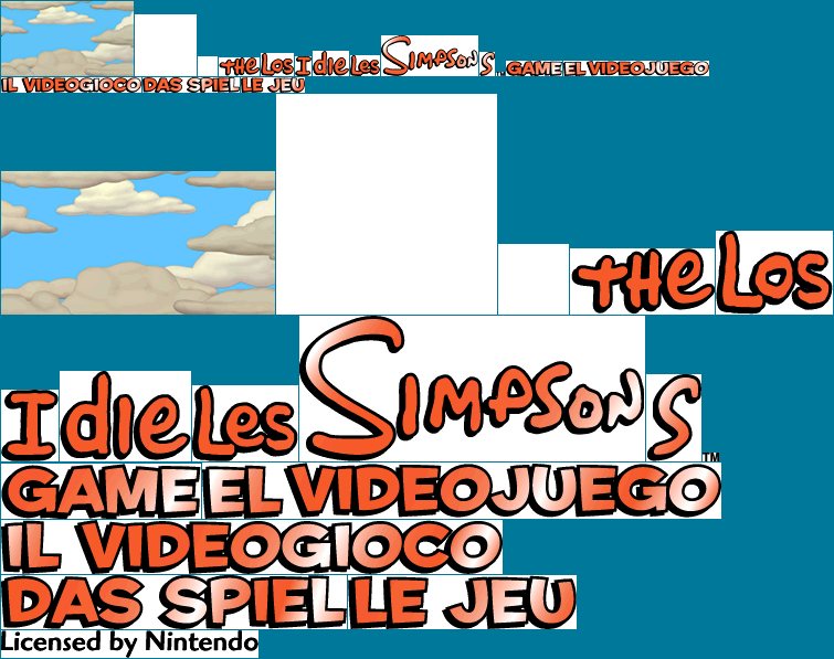 The Simpsons Game - Wii Menu Icon and Banner