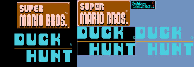 Super Mario Bros. / Duck Hunt - Game Selection