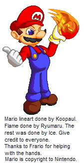 Mario (Pixel Art)