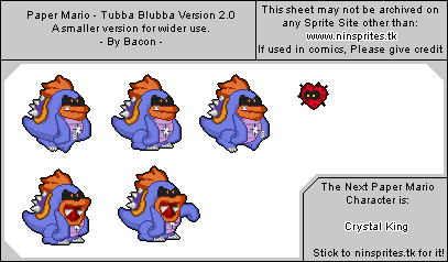 Paper Mario Customs - Tubba Blubba