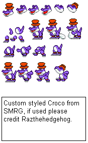 Super Mario RPG Customs - Croco