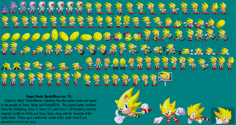 Custom Edited Sonic The Hedgehog Customs Super Sonic Adventure