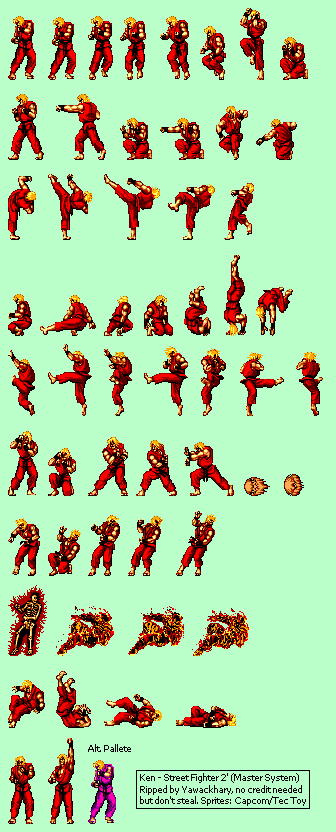 Street Fighter 2 (BRZ) - Ken
