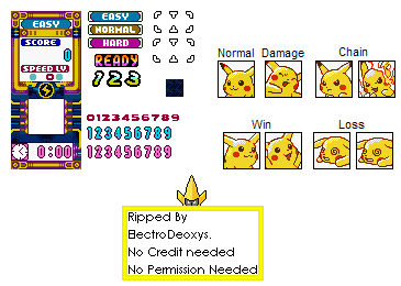 Pokémon Puzzle Challenge - Pikachu