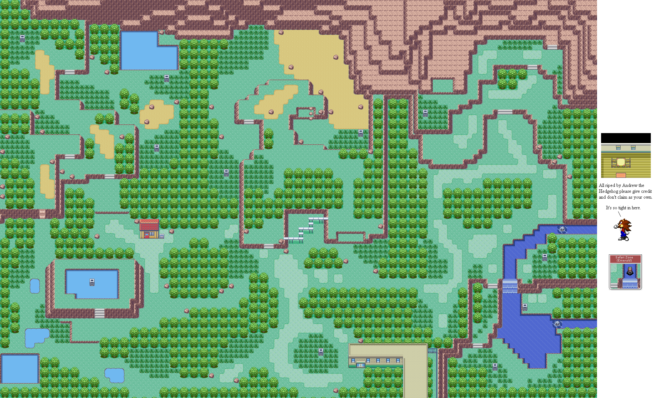 Pokémon Emerald - Safari Zone