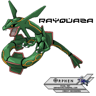 Pokémon Customs - #384 Rayquaza