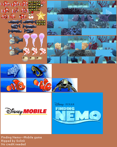 Finding Nemo - General Sprites