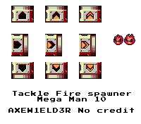 Mega Man 10 - Tackle Fire Generator