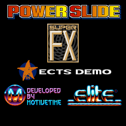 Power Slide (Demo) - Title Screen