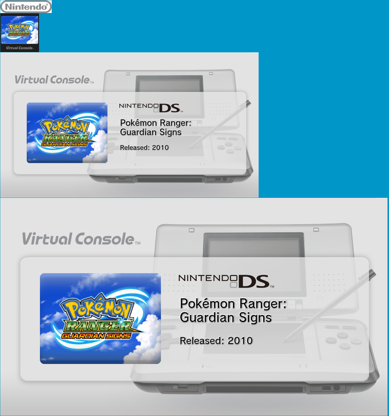 Virtual Console - Pokémon Ranger: Guardian Signs