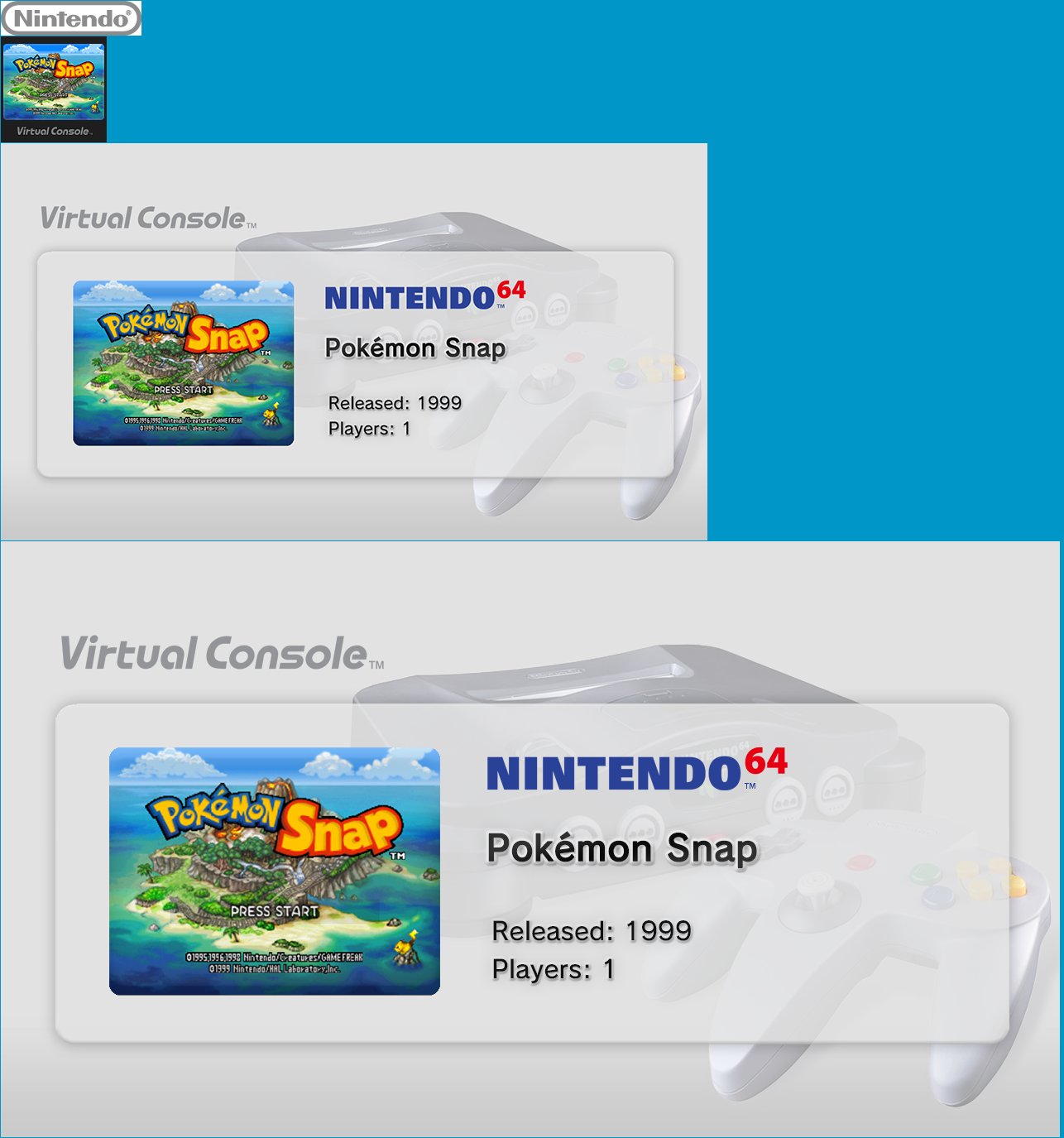 Virtual Console - Pokémon Snap