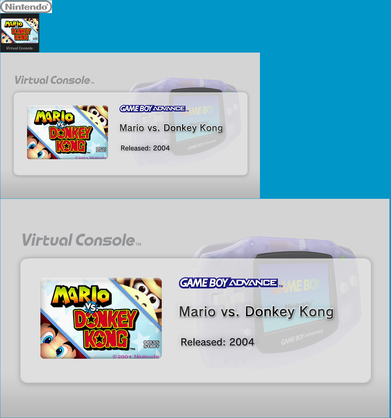 Virtual Console - Mario vs. Donkey Kong