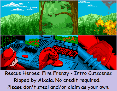 Rescue Heroes: Fire Frenzy - Intro Cutscenes