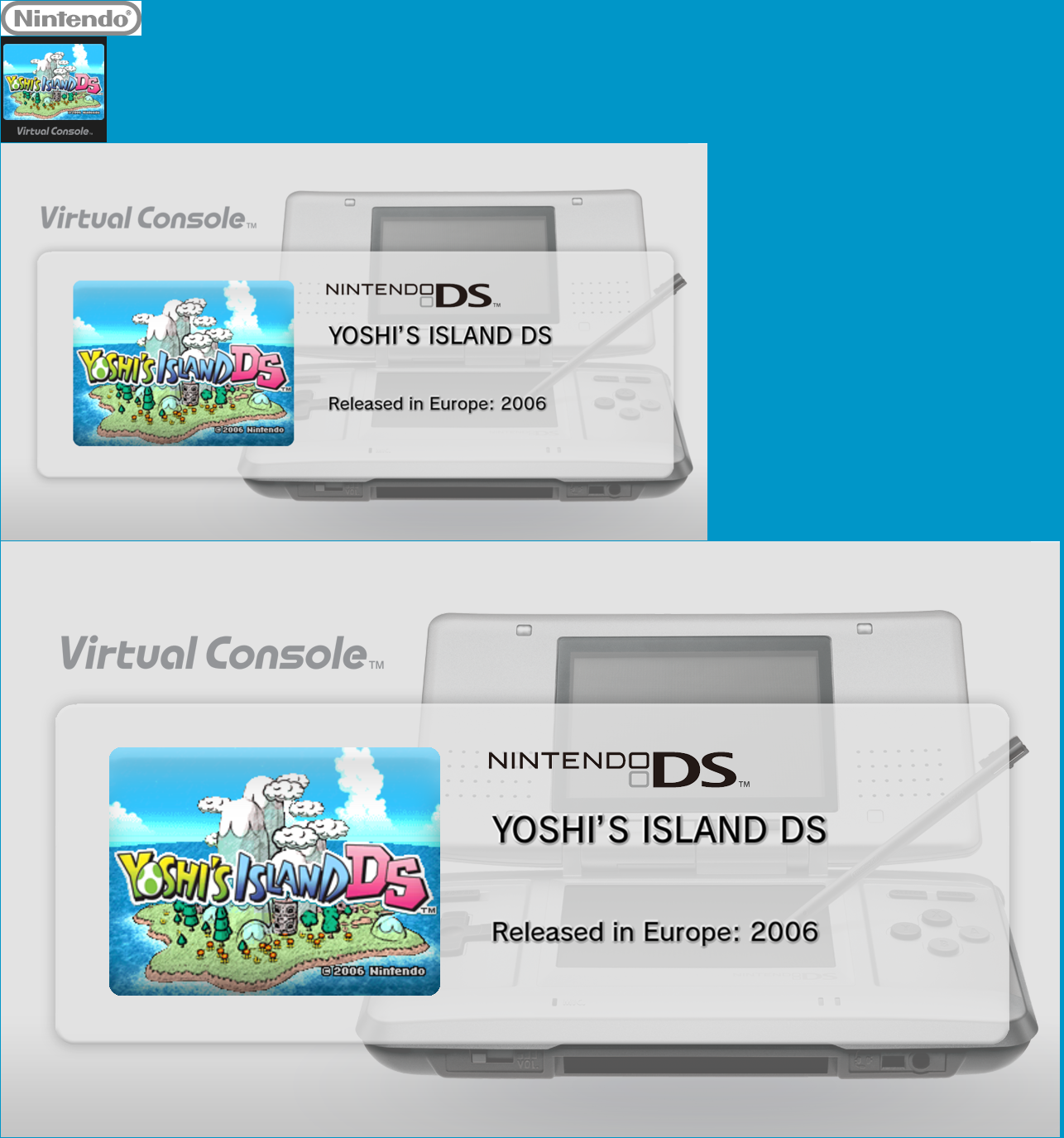 Virtual Console - YOSHI'S ISLAND DS