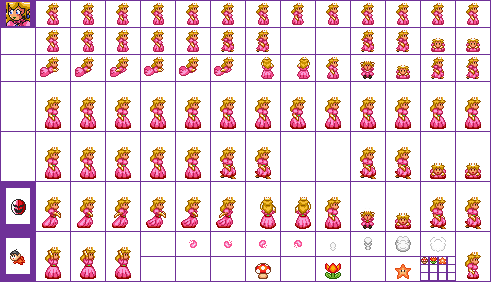 Super Mario Bros. Crossover - Princess Toadstool - Super Mario All-Stars: Super Mario Bros. 2