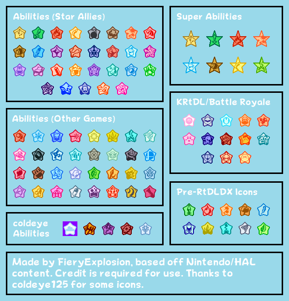 Ability Stars (Star Allies-Style)