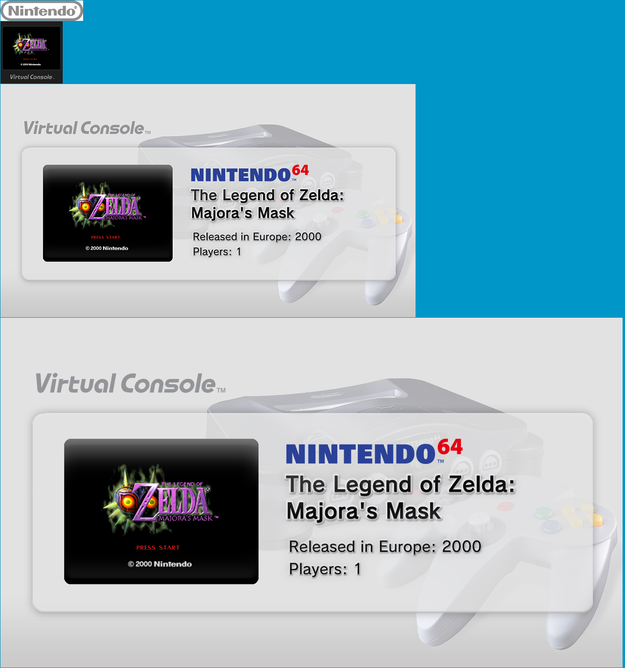 Virtual Console - The Legend of Zelda: Majora's Mask