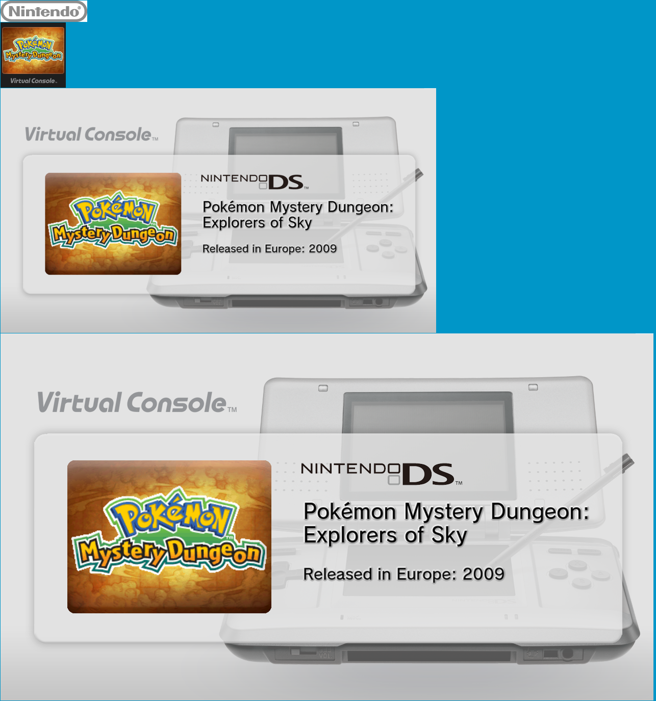 Virtual Console - Pokémon Mystery Dungeon: Explorers of Sky