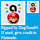 Mini Mario & Friends: amiibo Challenge - HOME Menu Icons