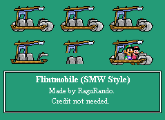 The Flintstones Customs - Flintmobile (Super Mario World-Style)