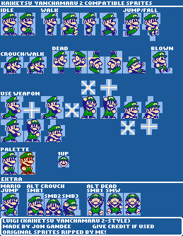 Mario Customs - Luigi (Kaiketsu Yanchamaru 2-Style)
