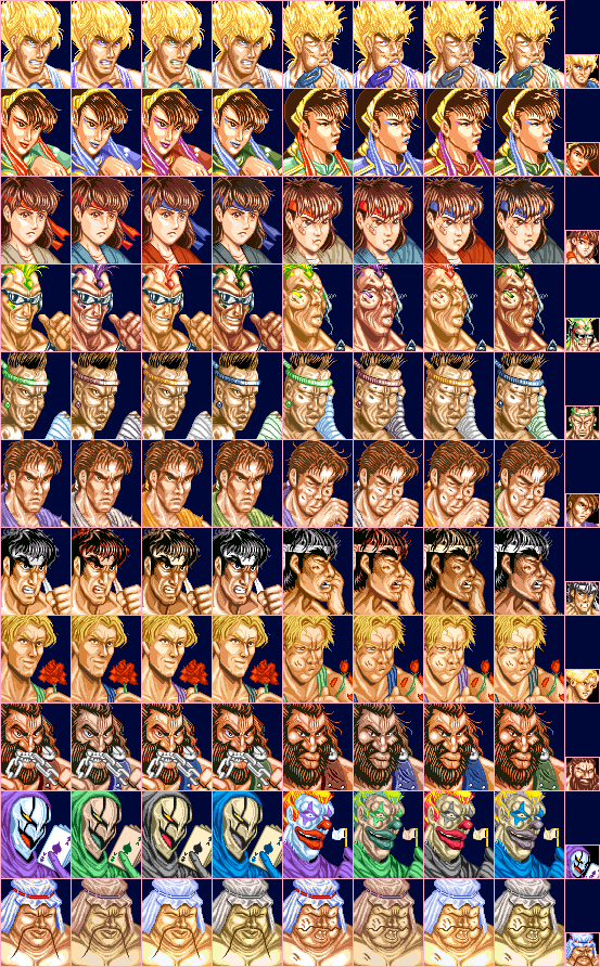 Fighter's History - Portraits