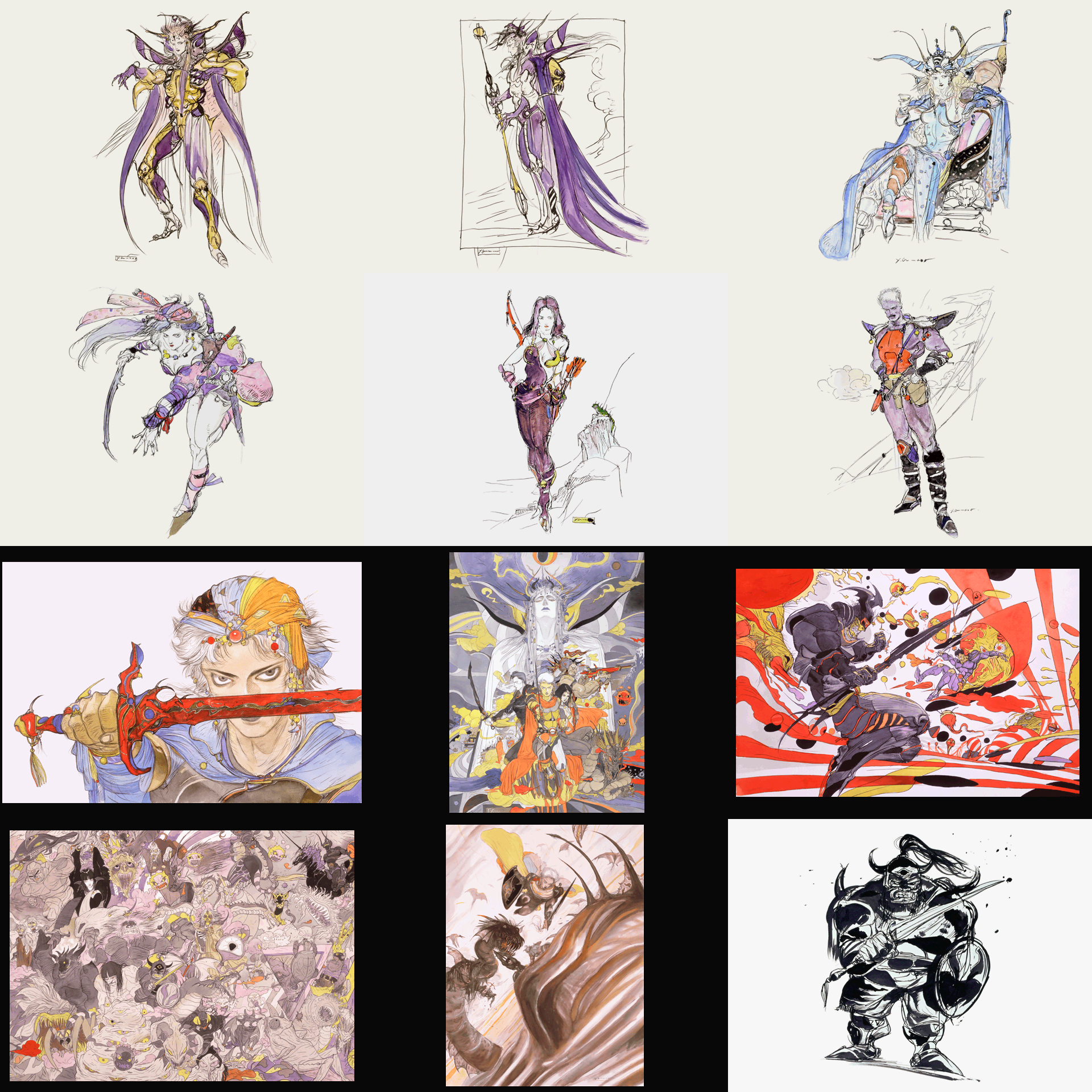Final Fantasy Origins: Final Fantasy 2 - Concept Art 2