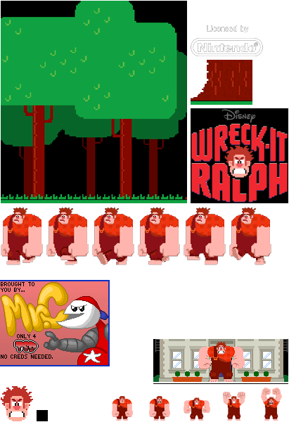 Wreck-It Ralph - Wii Banner & Memory Data Icon