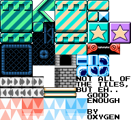 Gimmick! / Mr. Gimmick Customs - Level 1 Tiles (SNES-Style)
